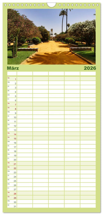 Sevilla, eine der schönsten Städte der Welt (CALVENDO Familienplaner 2026)