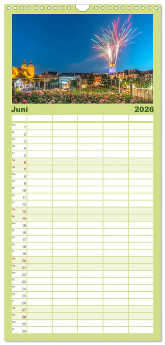 Vogtland - von Klingenthal bis Göltzschtal (CALVENDO Familienplaner 2026)