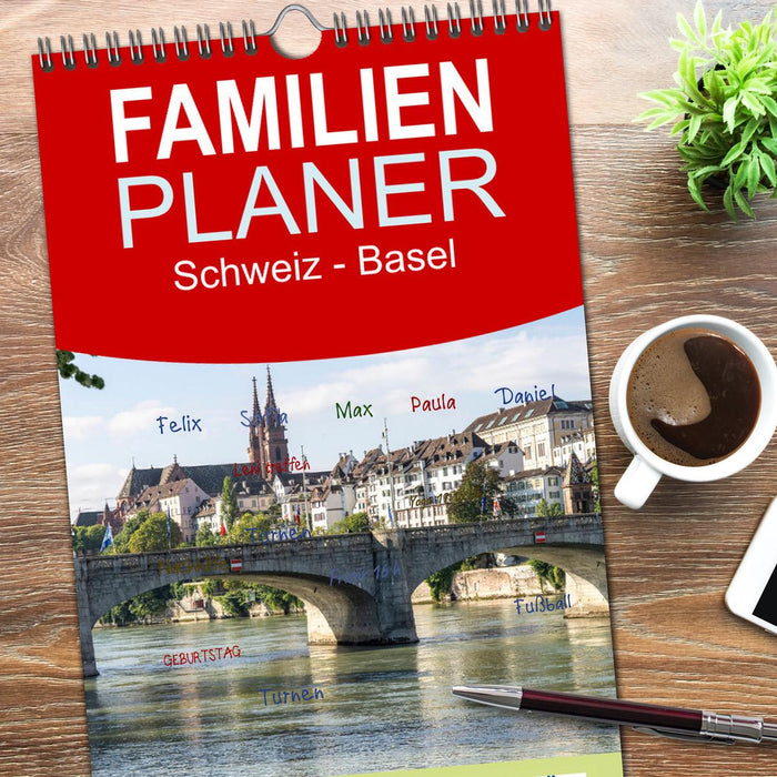 Schweiz - Basel (CALVENDO Familienplaner 2026)