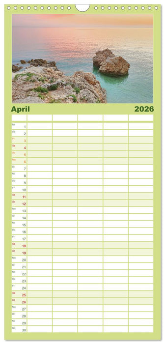 Die Insel Cres - Raue Schönheit in Kroatien (CALVENDO Familienplaner 2026)