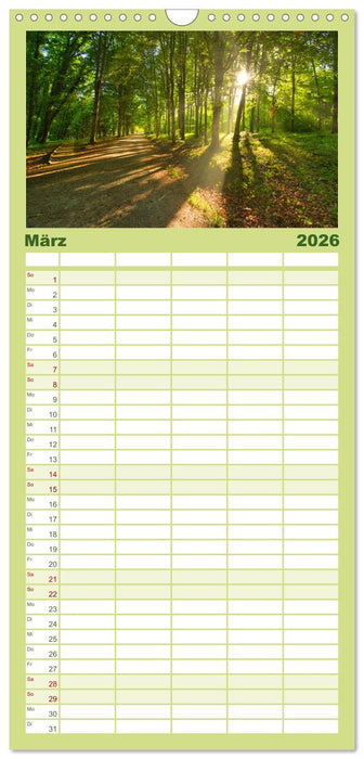 Frankreichs Naturschönheiten (CALVENDO Familienplaner 2026)