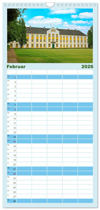 Sehenswertes im Süden Dänemarks (CALVENDO Familienplaner 2026)