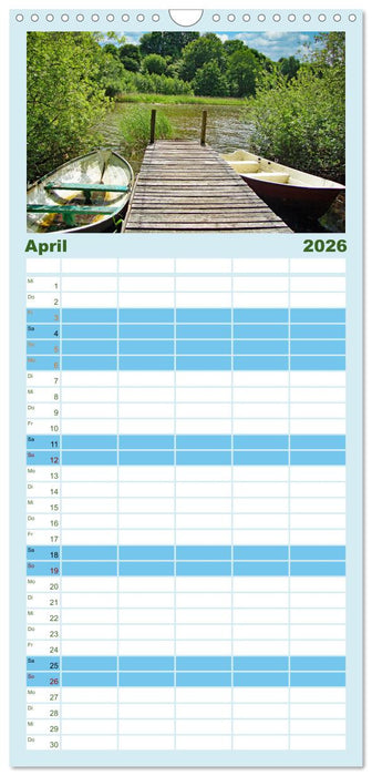 Sehenswertes im Süden Dänemarks (CALVENDO Familienplaner 2026)