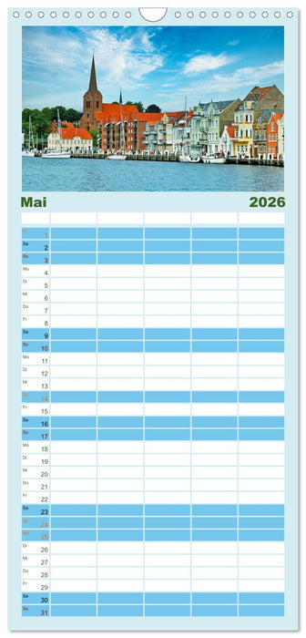 Sehenswertes im Süden Dänemarks (CALVENDO Familienplaner 2026)
