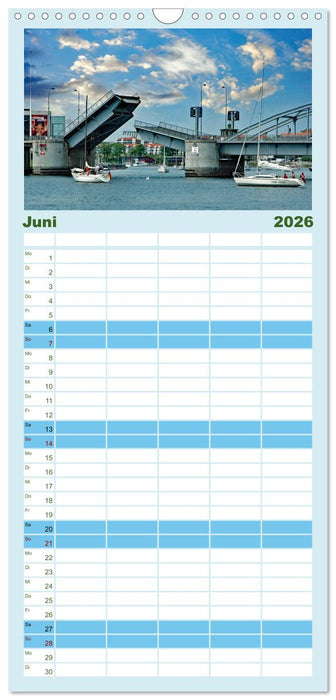 Sehenswertes im Süden Dänemarks (CALVENDO Familienplaner 2026)