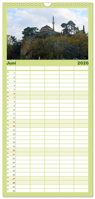 Der Norden Griechenlands (CALVENDO Familienplaner 2026)