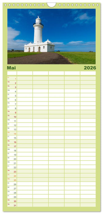 Ein Tag in Sydney - eine etwas andere Sicht (CALVENDO Familienplaner 2026)