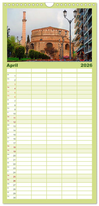 Wunderschöne Highlights der griechischen Antike (CALVENDO Familienplaner 2026)