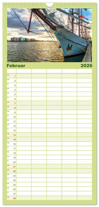 Wilhelmshaven - Bezaubernde Momente (CALVENDO Familienplaner 2026)