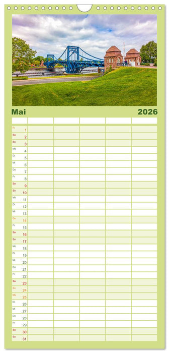 Wilhelmshaven - Bezaubernde Momente (CALVENDO Familienplaner 2026)