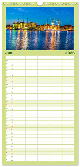 Wilhelmshaven - Bezaubernde Momente (CALVENDO Familienplaner 2026)