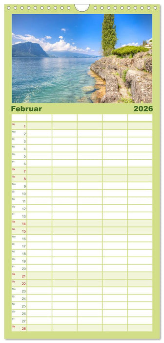 Vierwaldstättersee (CALVENDO Familienplaner 2026)