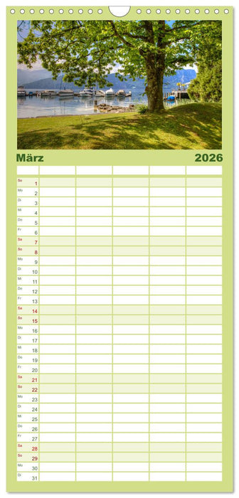 Vierwaldstättersee (CALVENDO Familienplaner 2026)