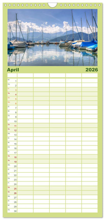 Vierwaldstättersee (CALVENDO Familienplaner 2026)