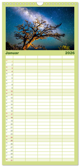 Hawaii - Ein tropisches Paradies. (CALVENDO Familienplaner 2026)