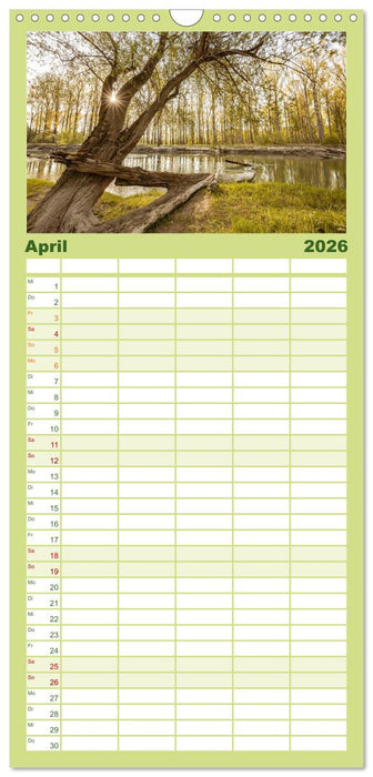 Naturparadies Pfälzerwald (CALVENDO Familienplaner 2026)