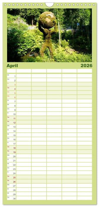 Spaziergang in Meran (CALVENDO Familienplaner 2026)