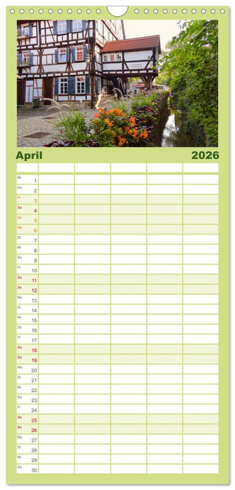 Tübingen im Fokus (CALVENDO Familienplaner 2026)