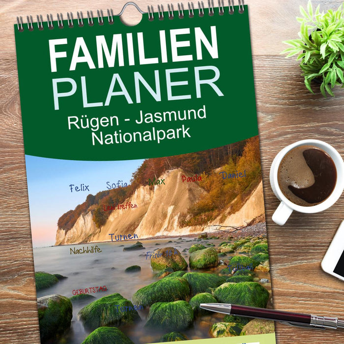 Rügen - Jasmund Nationalpark (CALVENDO Familienplaner 2026)