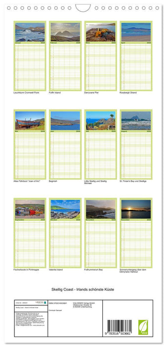 Skellig Coast - Irlands schönste Küste (CALVENDO Familienplaner 2026)