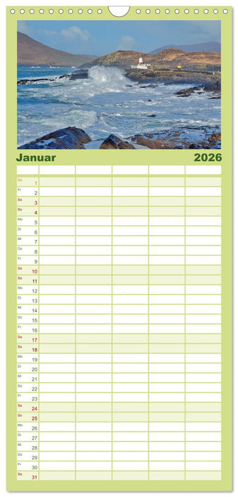 Skellig Coast - Irlands schönste Küste (CALVENDO Familienplaner 2026)