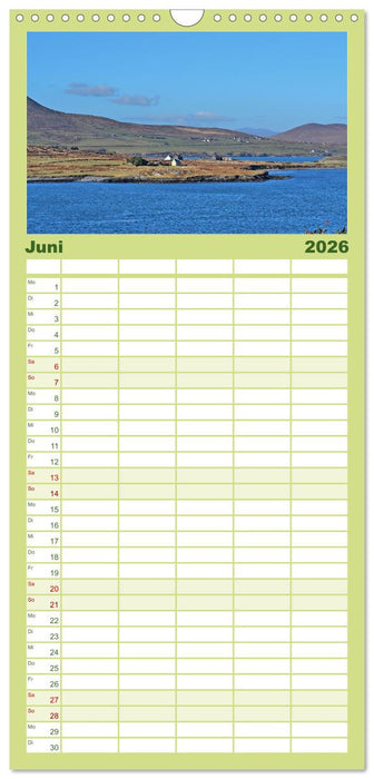 Skellig Coast - Irlands schönste Küste (CALVENDO Familienplaner 2026)