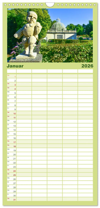 Salzburg - Die romantische Mozartstadt (CALVENDO Familienplaner 2026)