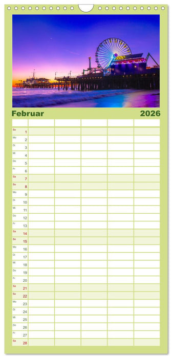 Riesenräder - Ein Spaß für jung und alt. (CALVENDO Familienplaner 2026)