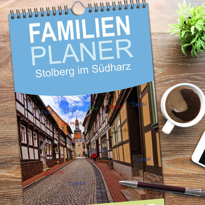 Stolberg im Südharz (CALVENDO Familienplaner 2026)