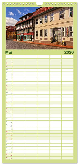 Stolberg im Südharz (CALVENDO Familienplaner 2026)