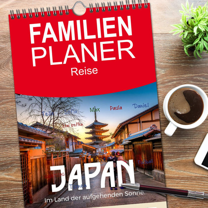 Japan - Im Land der aufgehenden Sonne. (CALVENDO Familienplaner 2026)