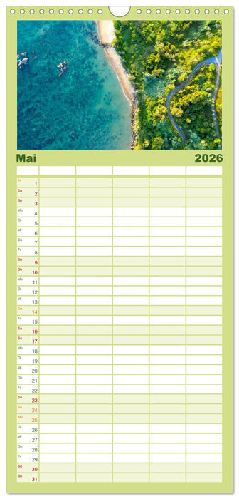 Vietnam - Das Land der Morgenröte. (CALVENDO Familienplaner 2026)