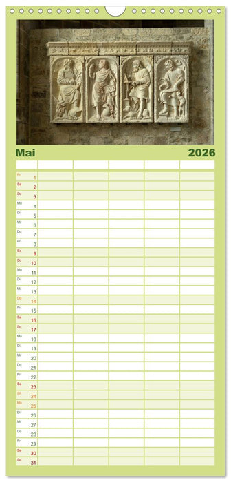 Welterbe Mont-Saint-Michel (CALVENDO Familienplaner 2026)