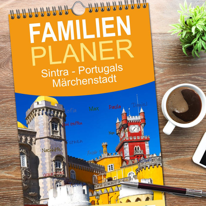 Sintra - Portugals Märchenstadt (CALVENDO Familienplaner 2026)