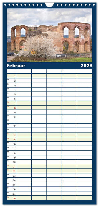 RÖMERSTADT TRIER (CALVENDO Familienplaner 2026)
