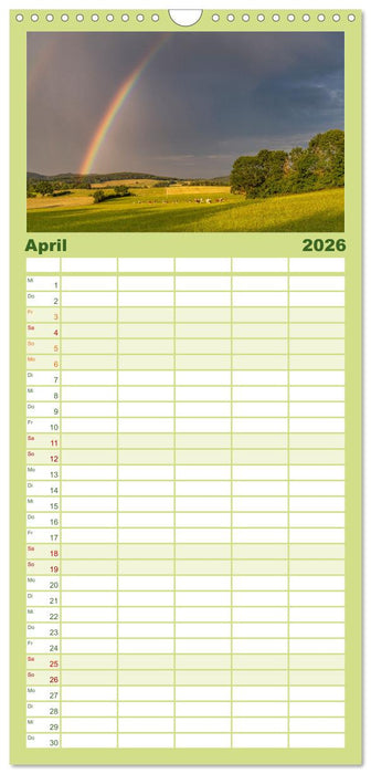 Frankreich - Franche-Comté (CALVENDO Familienplaner 2026)