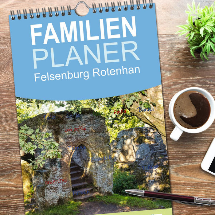 Felsenburg Rotenhan (CALVENDO Familienplaner 2026)