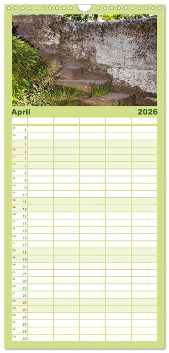 Felsenburg Rotenhan (CALVENDO Familienplaner 2026)