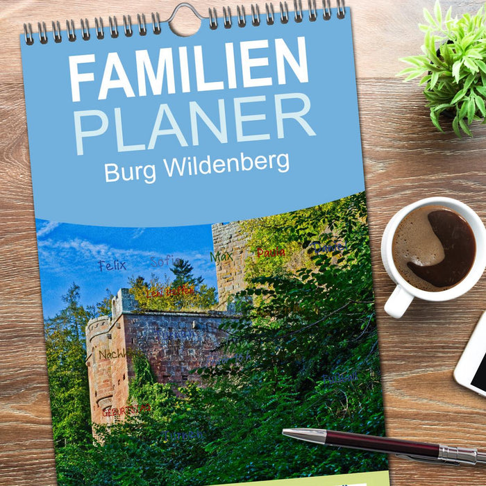 Burg Wildenberg (CALVENDO Familienplaner 2026)