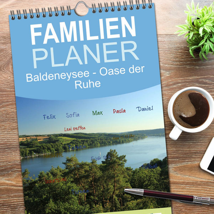 Baldeneysee - Oase der Ruhe (CALVENDO Familienplaner 2026)