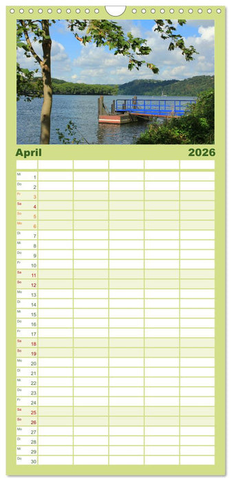 Baldeneysee - Oase der Ruhe (CALVENDO Familienplaner 2026)