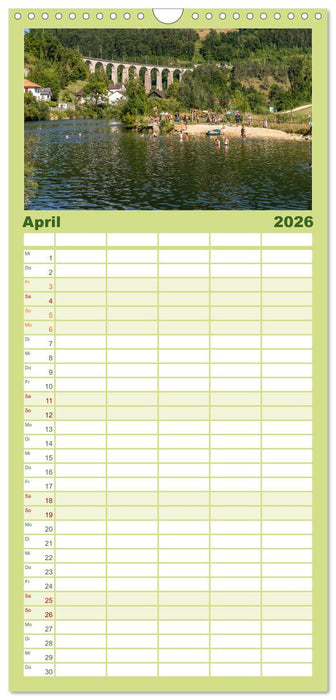 Schweiz - Saint-Ursanne (CALVENDO Familienplaner 2026)