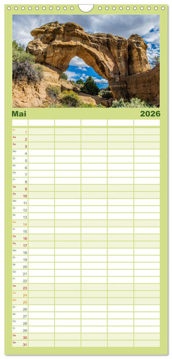 Land of Enchantment - Herbst in New Mexico (CALVENDO Familienplaner 2026)