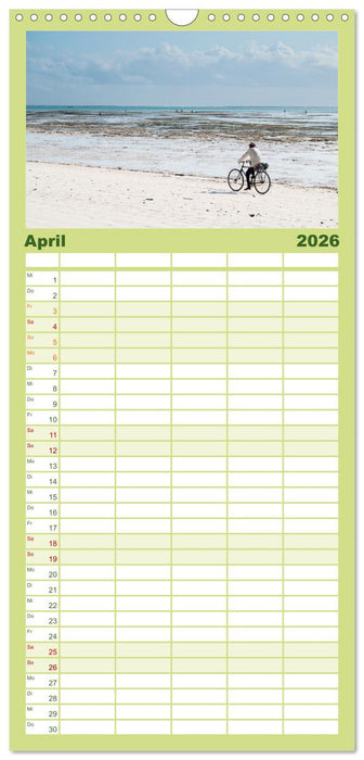 Biken - Impressionen von Rolf Dietz (CALVENDO Familienplaner 2026)