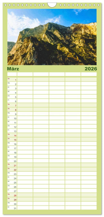 Capri - Im Golf von Neapel. (CALVENDO Familienplaner 2026)