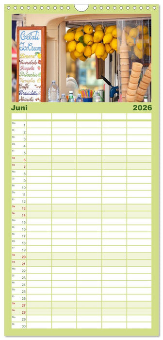 Capri - Im Golf von Neapel. (CALVENDO Familienplaner 2026)