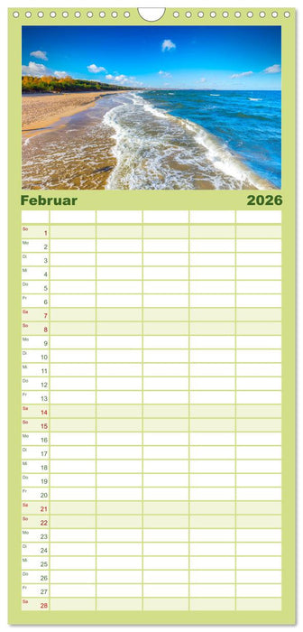 Danzig - Die goldene Stadt an der Ostsee. (CALVENDO Familienplaner 2026)