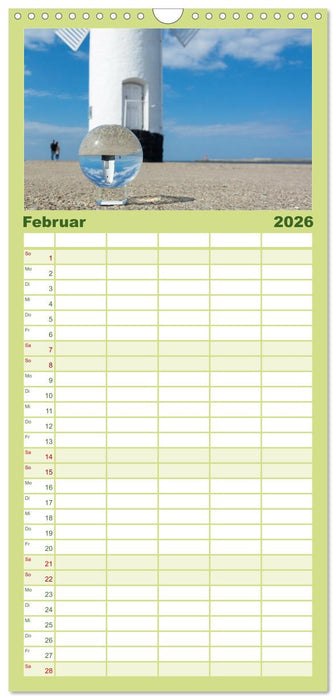 Streifzug auf Usedom (CALVENDO Familienplaner 2026)