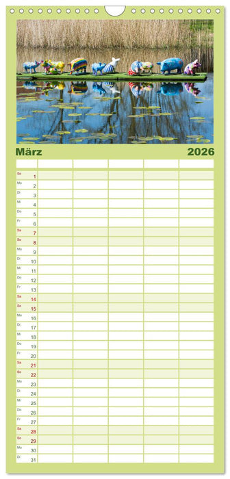 Streifzug auf Usedom (CALVENDO Familienplaner 2026)