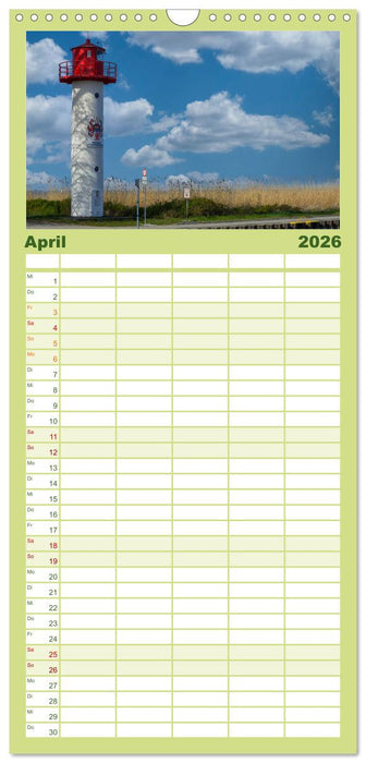 Streifzug auf Usedom (CALVENDO Familienplaner 2026)